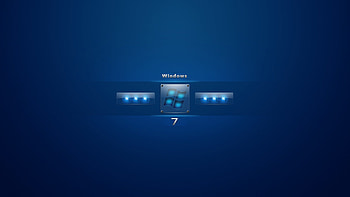 Windows 7, blue, microsoft, 3d, windows, , , 7 HD wallpaper