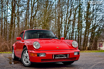 Cars, Side View, Porsche 964, Carrera 4 HD wallpaper