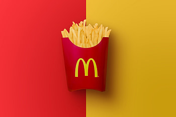 Creative PowerPoint templates, McDonald's inspiration HD wallpaper