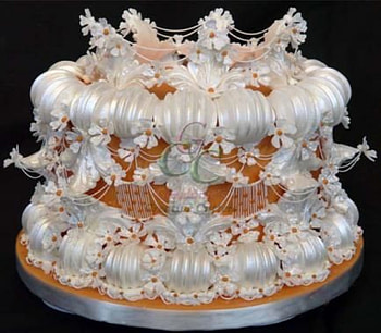 Fan Filigree And Broderie Anglaise, Cakes, Sweet, Food, Pretty HD wallpaper