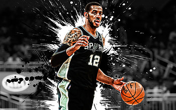 LaMarcus Aldridge, NBA, aldridge, san antonio spurs HD wallpaper