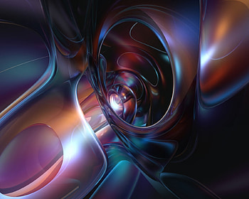 Abstract, Bright, Form, Paints, Alloy HD wallpaper