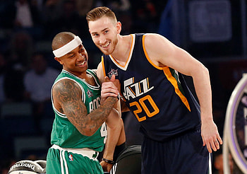Isaiah Thomas, Gordon Hayward HD wallpaper