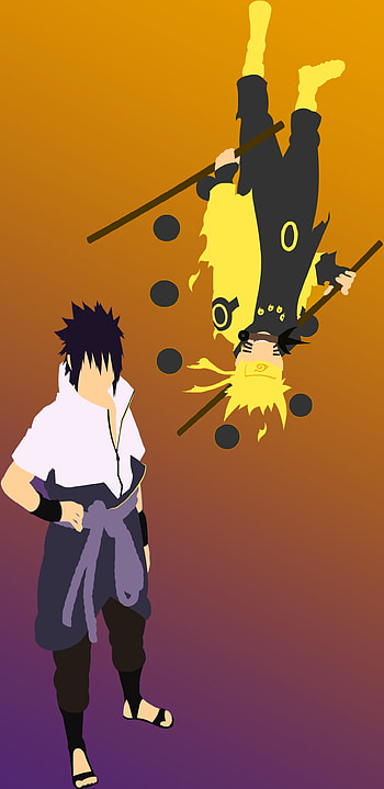 Naruto and Sasuke, Anime, Naruto HD phone wallpaper