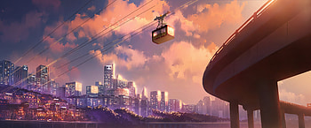 9th Street Cable Car, artist, artwork, digital-art, artstation HD wallpaper