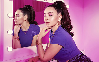 Charli XCX, British singer, hoot, Charlotte Emma Aitchison, British star, popular singers, Charli XCX portrait HD wallpaper