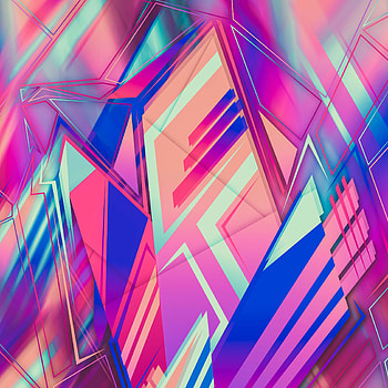 Abstract New Colors Shapes, abstract, shapes, artist, artwork, digital-art HD phone wallpaper