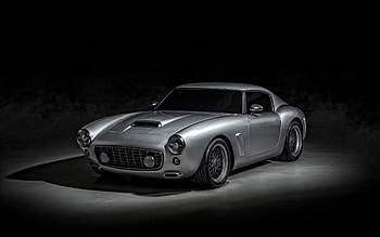 2022, RML Short Wheelbase, , front view, exterior, silver coupe, retro cars, sports cars HD wallpaper