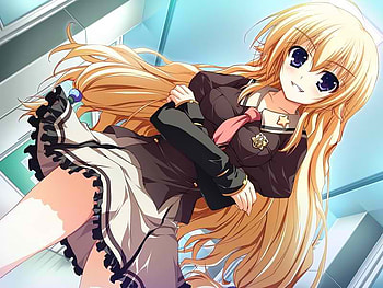 anime girl cute develish smile, cute, others, girl, anime HD wallpaper