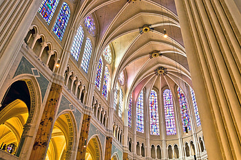 Chartres Cathedral, History corner HD wallpaper