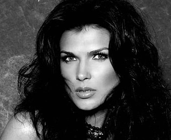 Monica Barladeanu, sexy, romanian, model, brunette, gorgeous, actresses, woman, green eyes HD wallpaper