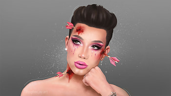 James Charles, Artstation profile, Digital art, Creative work HD wallpaper