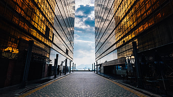Glass (Other), Buildings facade, Glass , Ultra HD wallpaper
