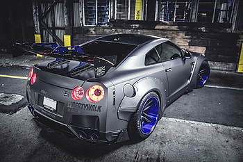 Create . rear, Doczilla. 2013 Nissan GT-R by Liberty Walk ... HD wallpaper