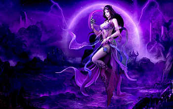 GORGEOUS GODDESS, game, Roselle, beauty, character HD wallpaper