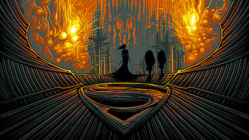 Man Of Steel Artistic Poster, superman, poster, superheroes HD wallpaper