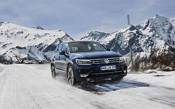 Blue, Volkswagen Tiguan HD wallpaper
