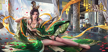 Fantasy girl, fantasy, yellow, green, gorgeous, luminos, girl, suoerb, frumusete, kdash, k dash HD wallpaper