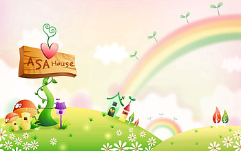 Abstract, Nature, Magic, Rainbow, Pointer, Peace, World HD wallpaper
