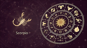 Scorpio Zodiac , backgrounds, Scorpio, Zodiac sign HD wallpaper