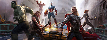 MCU (Comics), Computer , MCU themes, customization HD wallpaper