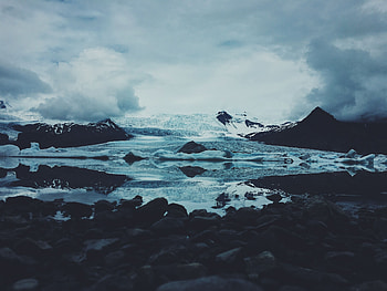Nature, Stones, Ice, Snow HD wallpaper