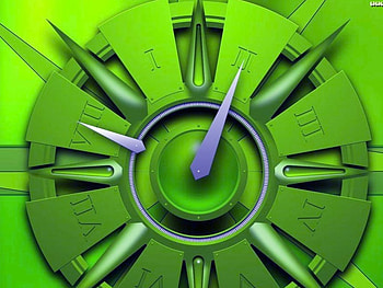 green-knob, 3d and cg, abstract HD wallpaper