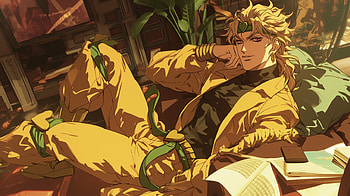 Dio Brando JoJo's Bizarre Adventure Anime, Anime, Jojo's Bizarre Adventure, Dio Brando HD wallpaper