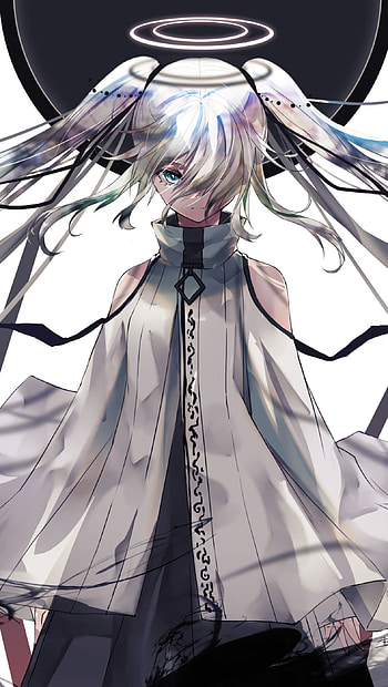 Celestial Anime Guardian – Angelic Girl , Anime, girl, anime girl HD phone wallpaper