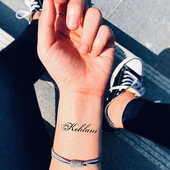 Kehlani, Music artist, Temporary tattoo, Trendy accessory HD phone wallpaper