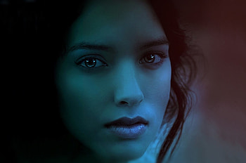 Sadness, eyes, woman, beauty HD wallpaper