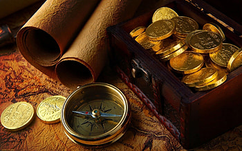 Gold money, Financial success, Luxury lifestyle, Wealth symbol HD wallpaper
