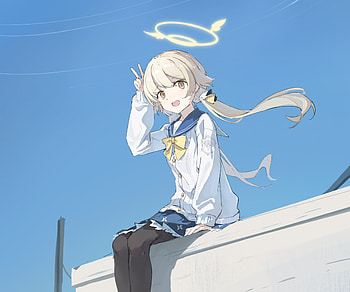 Ajitani Hifumi, Ajitani Hifumi, video game, Blue Archive HD wallpaper