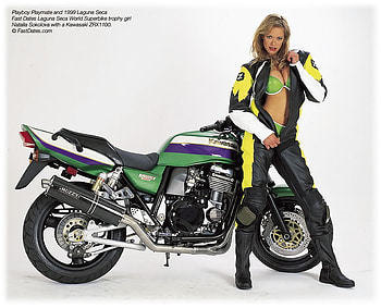 Kawasaki Babe, bike, hot, model, suit HD wallpaper