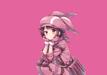 Anime girl, beautiful, karen kohiruimaki, sword art online HD wallpaper