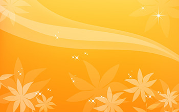 Starry Flashes on Orange Background HD wallpaper