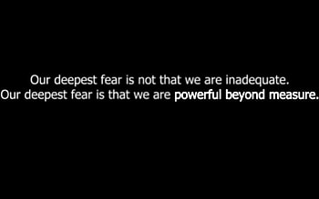 Fear Quote, quote, others, abstract, fear HD wallpaper