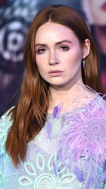 Karen Gillan, hollywood actress, model HD phone wallpaper
