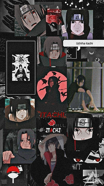 Naruto, red, art HD phone wallpaper