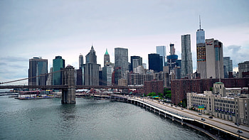 video sequence, New York City, Manhattan Bridge HD wallpaper