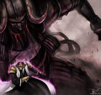 Sajin Komamura Bankai, captain, bleach, anime HD wallpaper