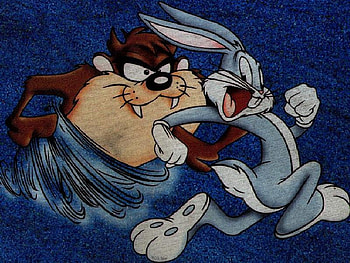TAZMANIA, taz, cartoon, animation, funny, bugs bunny HD wallpaper
