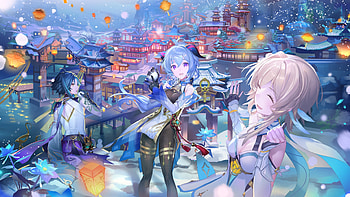 Genshin-Impact, game, Genshin, anime, Impact HD wallpaper