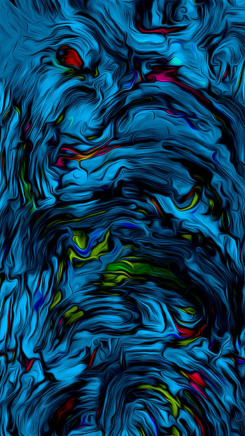 Abstract, colorful, glitch, design, art HD phone wallpaper