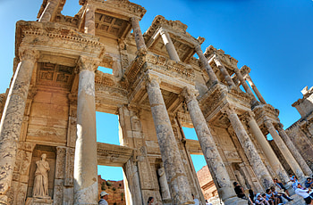 Ephesus ruin, Thousand wonders, Archaeological site, Turkey HD wallpaper