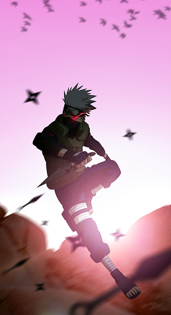 Kakashi, aesthetic, blades, sunrise, uchiha, hatake, night, best, hidden leaf, naruto, shuriken, attack, kunai, sharinghan, sunset, copyninja, konoha, obito, village, hokage, weapons, anime HD phone wallpaper