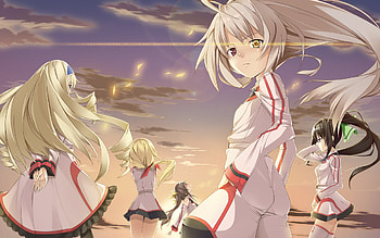 IS Infinite Stratos, Anime, Female character HD wallpaper