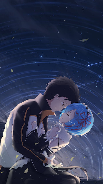 Subaru Natsuki, Rem (Re:ZERO), Anime, Re:Zero - Starting Life in Another World HD phone wallpaper