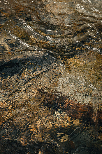 Water, Stones, Ripples, Ripple, Texture, Textures, Distortion HD phone wallpaper