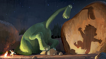 The Good Dinosaur Digital Art, pixar, disney, movies, the-good-dinosaur, animated-movies, 2016-movies, artist, digital-art HD wallpaper